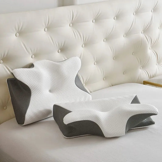 Aura Rest Butterfly Memory Foam Neck Pillow